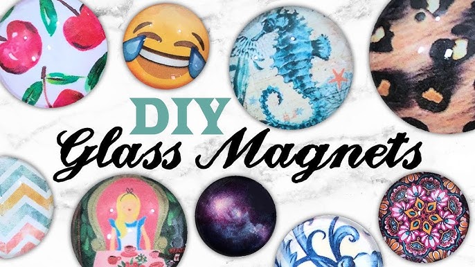 DIY Marble Magnets Tutorial {cute + thrifty!} - The Frugal Girls