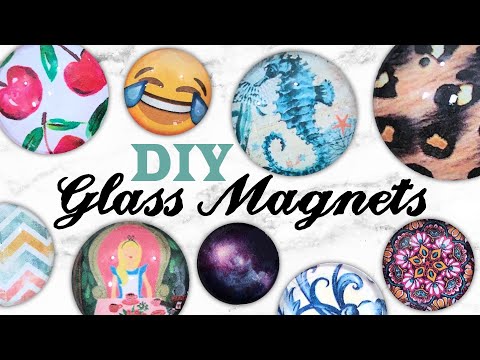 DIY Glass Gem Magnets - Welcome To Nana's