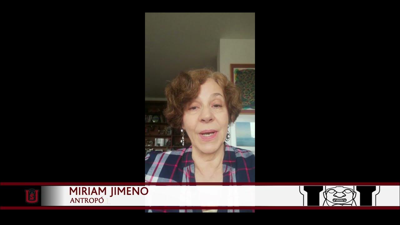 Saludo de Myriam Jimeno Santoyo a nuevo programa de antropología en