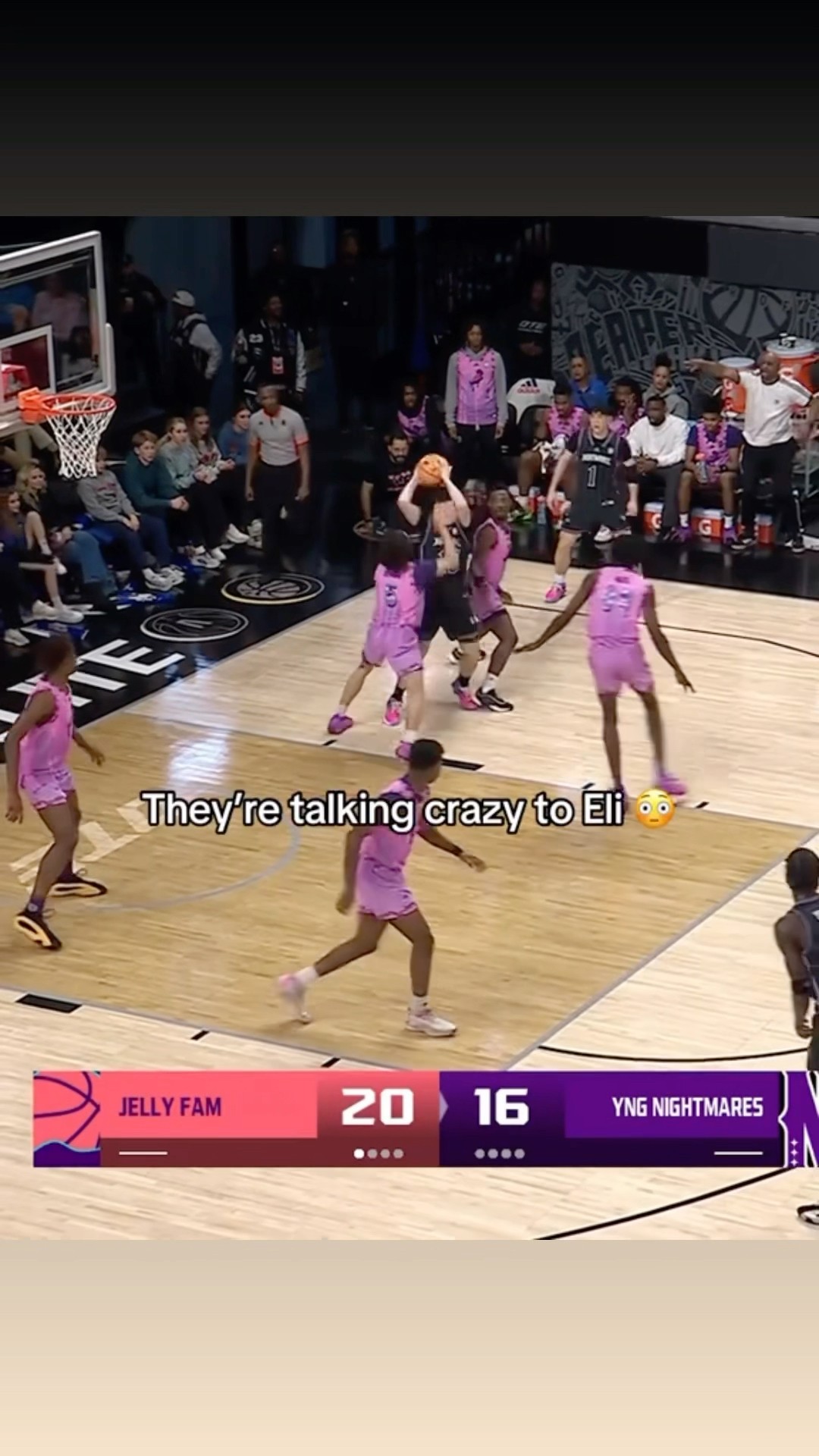 JellyFam had em scared for a bit ?