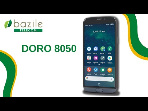 Présentation du téléphone Doro 8050 - Bazile Telecom