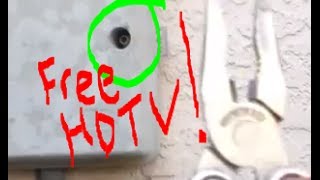 How to Connect Cables to Get Free HD TV Channels Legally!!!