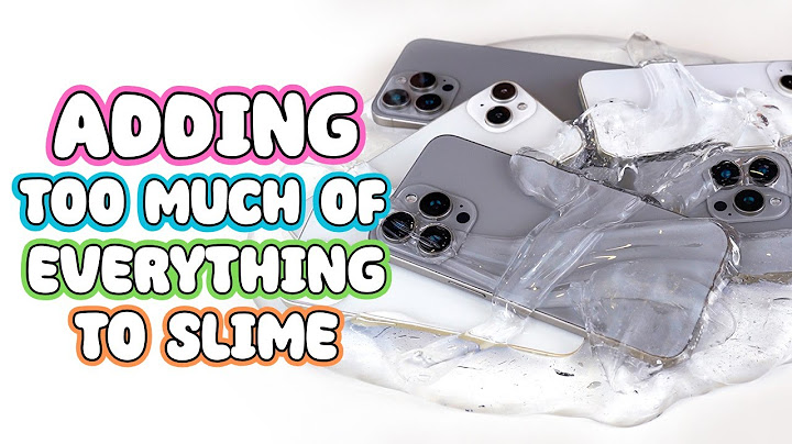 Adding TOO MUCH of EVERYTHING into SLIME?!