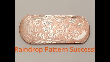 DIY Mokume Gane for Beginners: Forge Welding Quarters into a Raindrop Pattern!