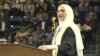 Student Commencement Speaker, Sana Azem