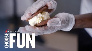 Ice Cream Cookie Sandwich (with description) | Carnival Cruise Recipes | Carnival Cruise Line screenshot 5