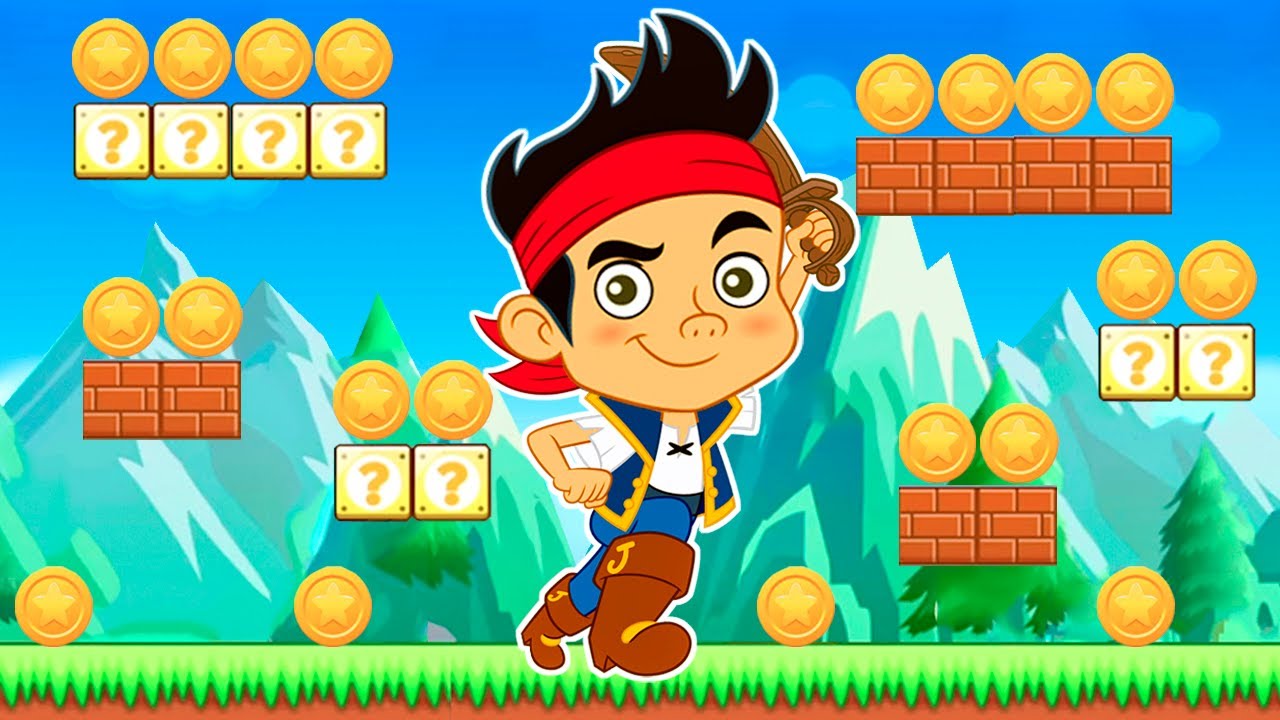 Jake y Los Piratas - Jake Adventure Super Pirate World Cap. #3 Niveles 16-18 - Juegos para Niños