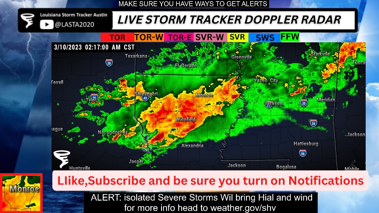 LIVE STORM DOPPLER RADAR - YouTube