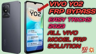 Vivo Y02 Frp Bypass Android 1213 Vivo Y02 Google Account Remove Without Computer New Tricks