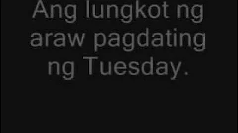 RJ Jimenez | Miss Kita pag Tuesday