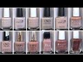 TOP 14 NUDE NAIL POLISHES (my client's top choices)