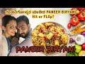 Cooking with my husband  paneer biriyani recipe  amrutha ramamoorthi funnycouple kannadavlogs
