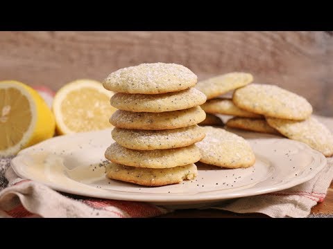 Video: How To Make Lemon Poppy Seed Cookies