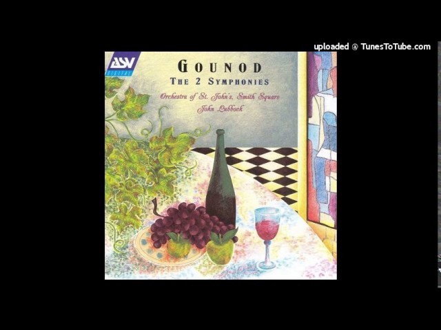 Gounod - Symphonie n°2 : 3è mvt : Orch Suisse italienne / O.Caetani