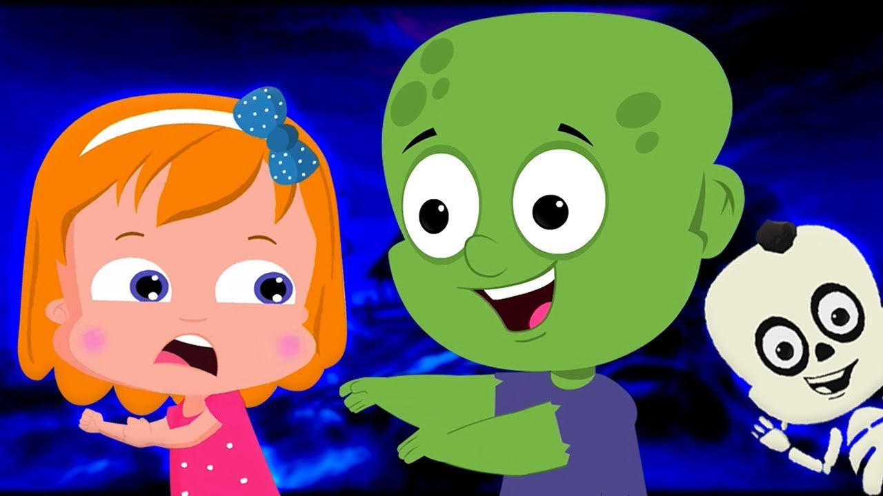 một ít zombie Halloween cho trẻ em One Little Zombie Umi Uzi