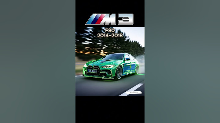BMW M3 Evolution (1986-2027)