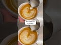 Flatwhite? Latte? Which One Do You Prefer? #shorts #latteart #tutorial