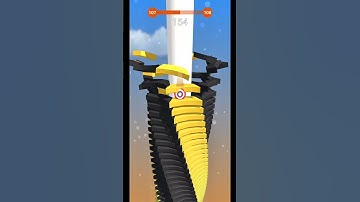 AMAZING STACKBALL CRUSH 3D👨‍❤️‍👨 LV 107-108 #stackball #shorts