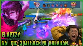 Mobile Legends | Flaptzy Used Dyroth | Defeated By RG Boys | Epic Comeback