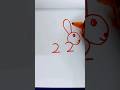 22 turn into rabbit shorts ytshorts youtubeshorts creative amazing sketch art