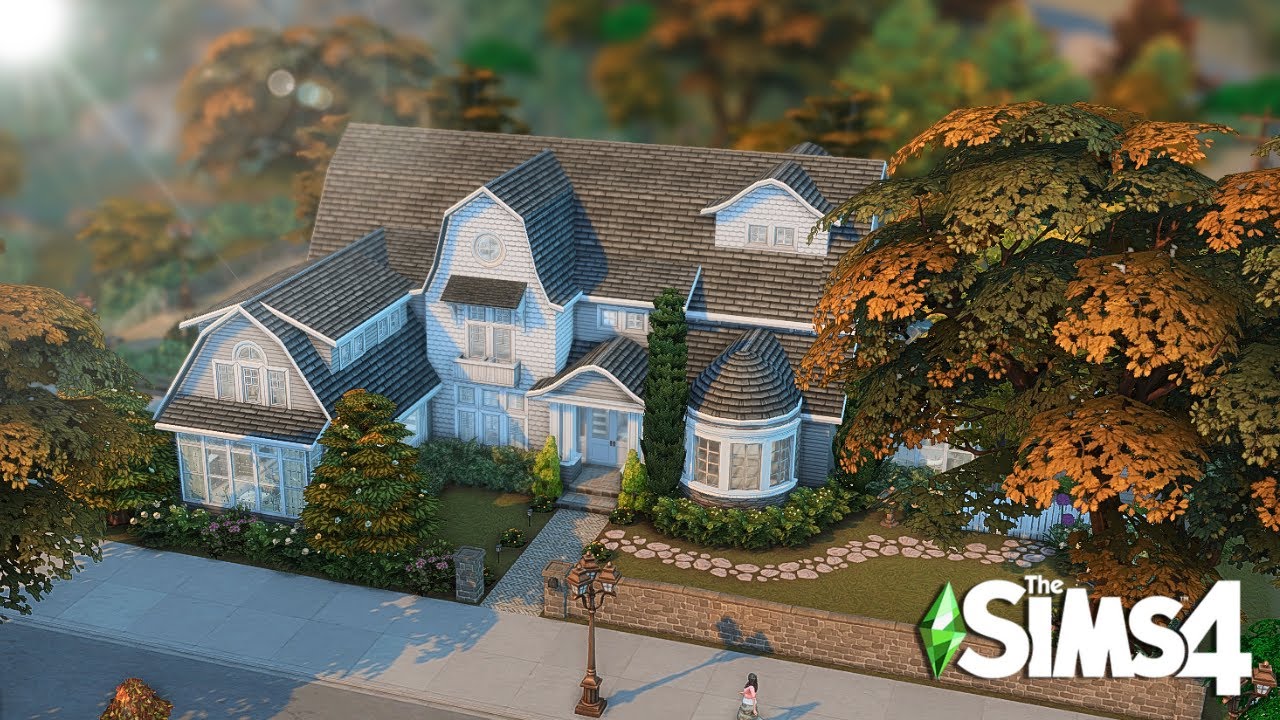 Brindleton Family Mansion 🌾| Sims 4 Speed Build | NO CC