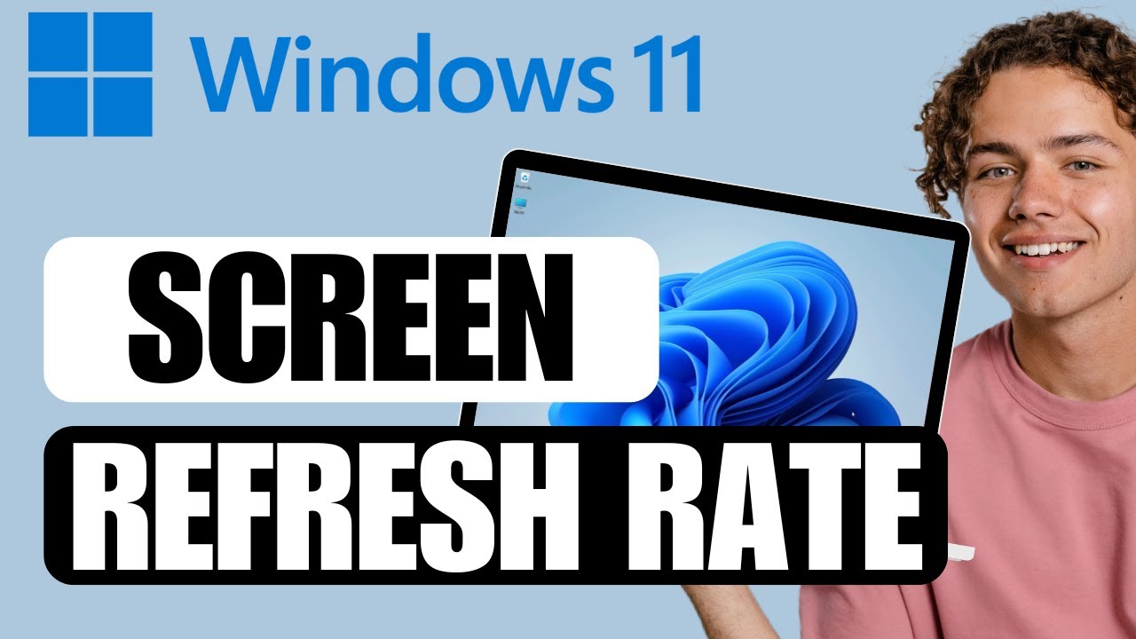 How to Check Screen Refresh Rate in Windows 11 or 10 PC - YouTube