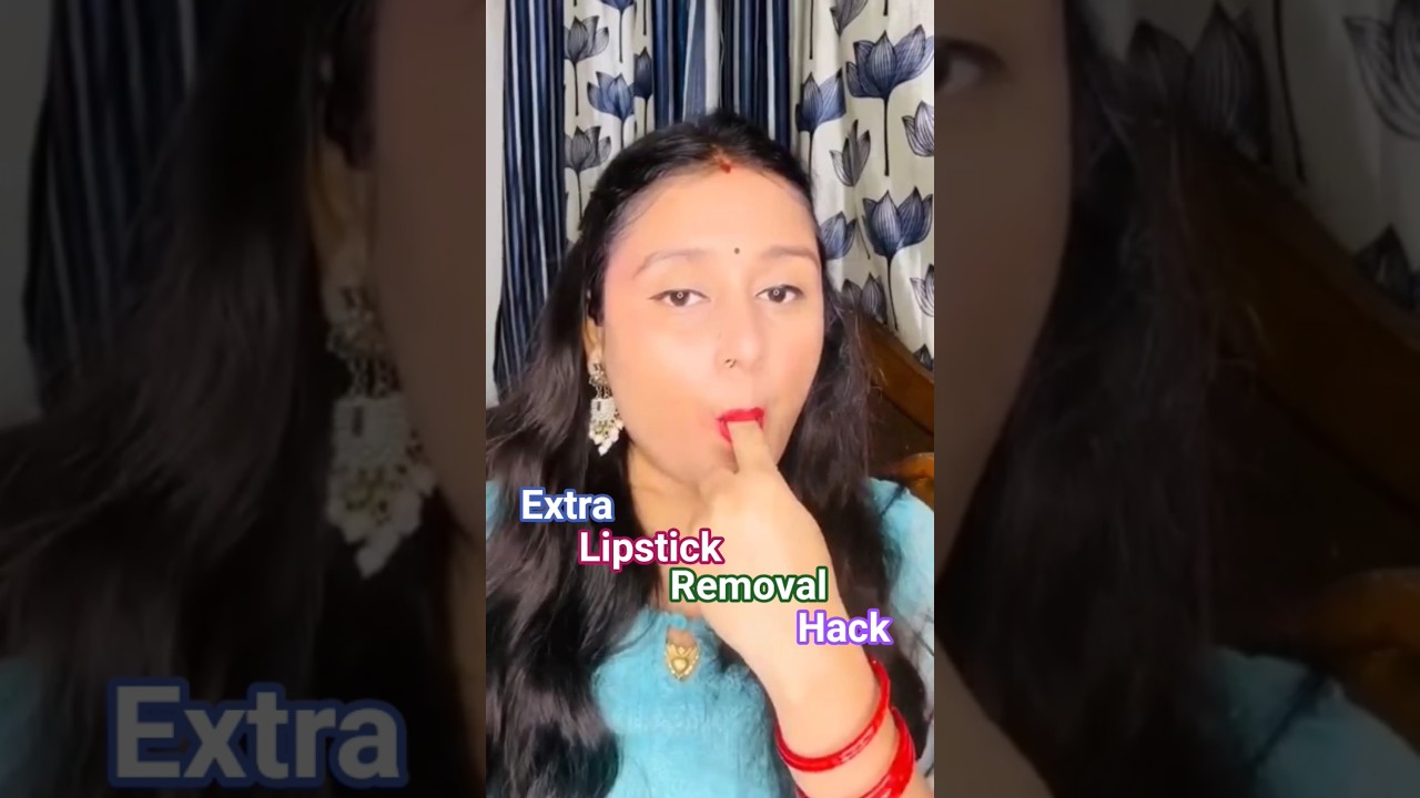Extra Lipstick Removal Hack😱