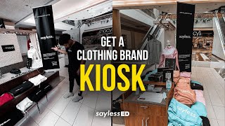 How To Get a Kiosk In The Mall for Your Clothing Brand (FULL WALKTHROUGH)