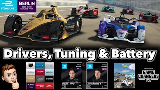 Formula-E Drivers, Tuning & Battery Power - Real Racing 3