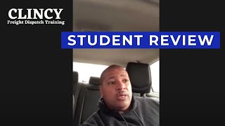 Information Student Testimony | Independent Freight Dispatch Training | LIVE, interactive sessions Update