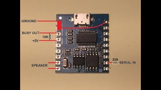 DY-SV17F MP3 Module Busy Pin WITH BASIC Stamp 2