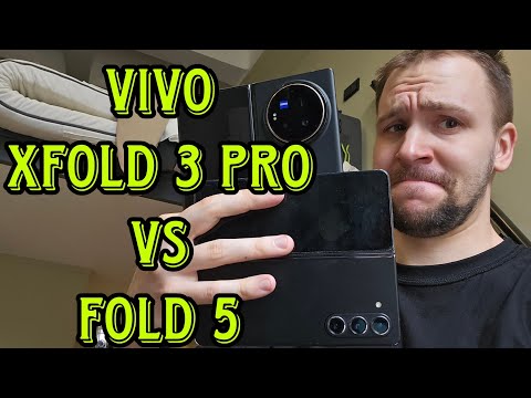 видео: Обзор от владельца vivo x fold 3 pro vs Samsung galaxy fold 5 сравнение и тест камер