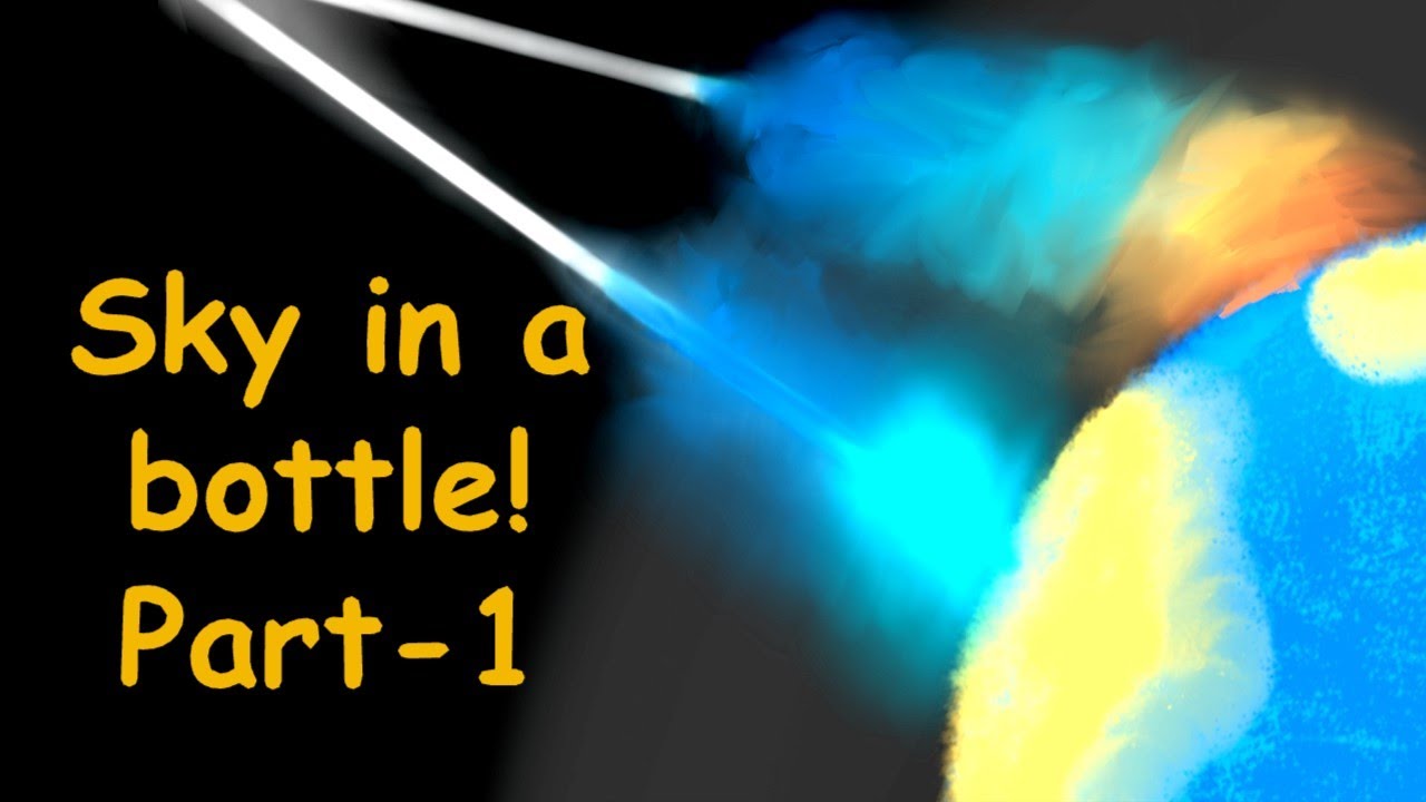 Sky in a bottle I Scattering of light Part 1 YouTube