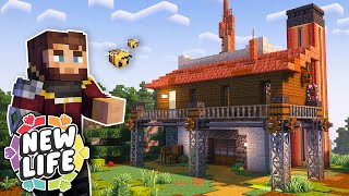 New Life SMP - I MADE AN INDUSTRIAL BEE FACTORY!!! - Ep.3