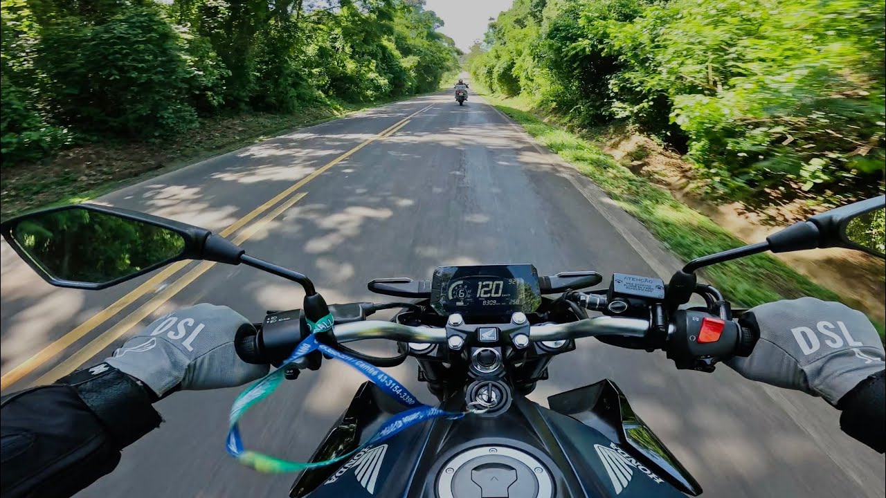 VIAGEM DE CB300F TWISTER (400km) *engarupado! 