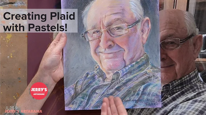 Creating Plaid With Pastels - Jerry's LIVE Clip JL259