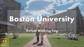 มหาวิทยาลัยบอสตัน (Boston University) - ตอนที่ 1 - ทัวร์เดินชมเสมือนจริง [4k 60fps]