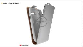 Etui Galaxy Trend Lite S7390 Flip Case Blanc