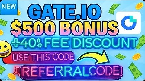 Gate Exchange Referral Code | Gate io Crypto App Referral & Sign up Bonus |