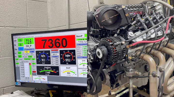 Jackie's Custom Supercharged 1,200 hp LS Engine