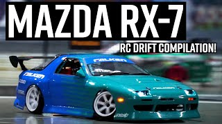 MAZDA RX-7 RC DRIFT! // 7's Day 2023 RC Drift Compilation