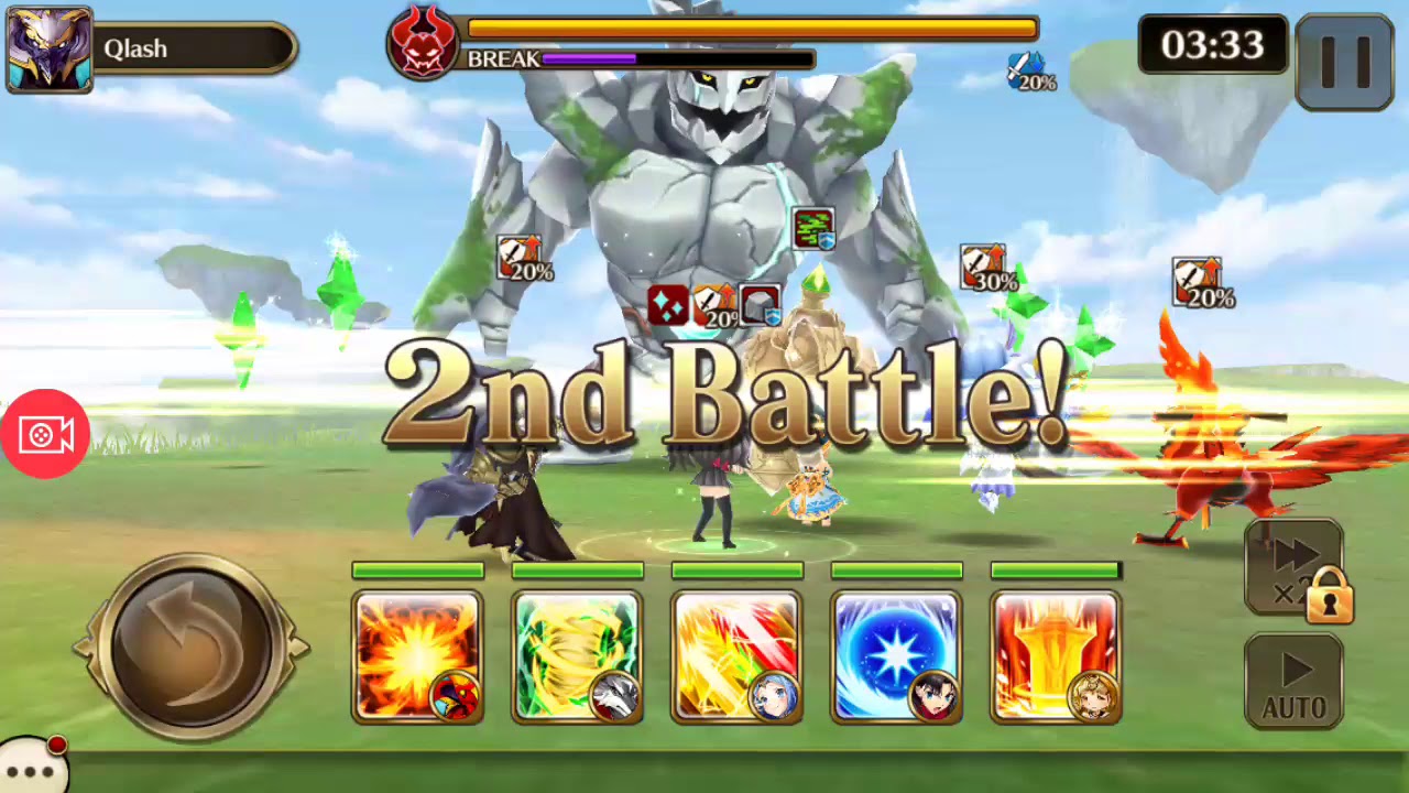 Valkyrie Connect - Hrungnir 7* Solo - [Global Lv60]