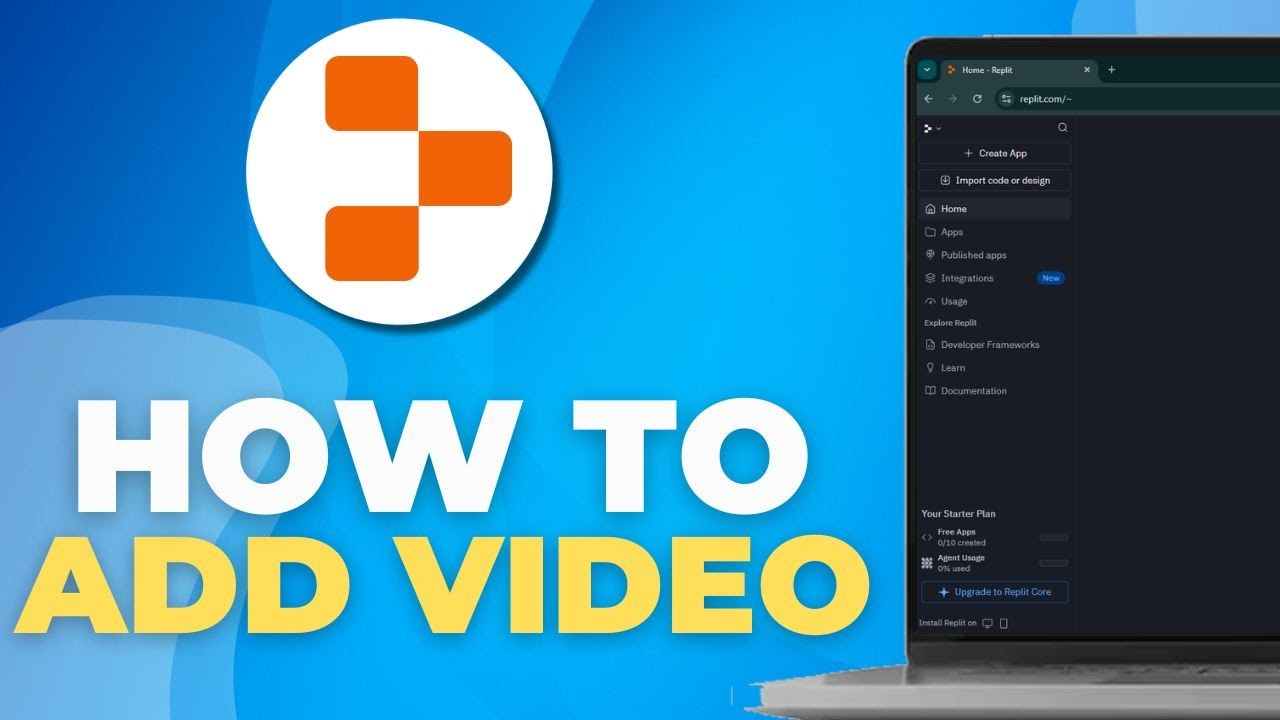 How to Add Video in Replit - YouTube