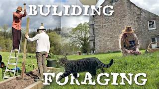 Building, Growing and Foraging for Scottish Wildflowers on Our Smallholding