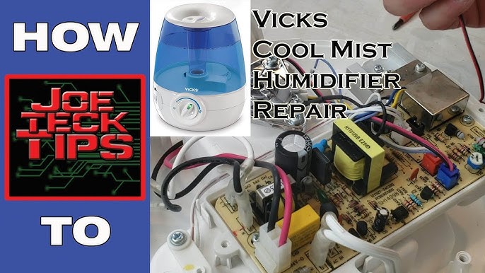Vicks humidifier motherboard connector reseating