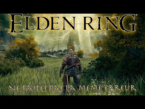 ELDEN RING: Les erreurs à éviter pour ne pas rater son aventure et périr Gameplay PS5 fr