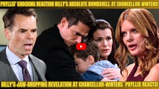 'OMG ChancellorWinters Shocker: Billy's Bombshell Leaves Phyllis Stunned!'