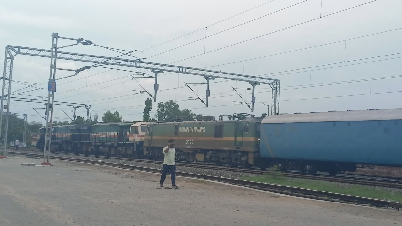 Nmg Rake Diesel + Electric Engine with NMG rake departure Kamareddy - YouTube