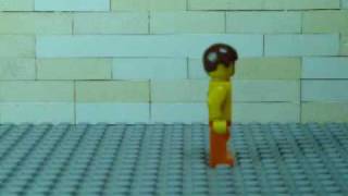 LEGO Stop Motion - Lighting and Walking Test.