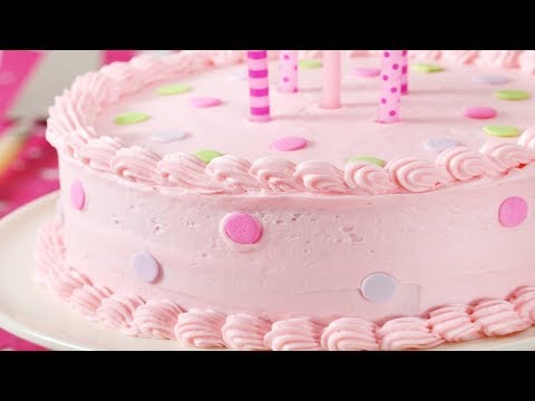 Vanilla Cake Recipe Demonstration - Joyofbaking.com - YouTube